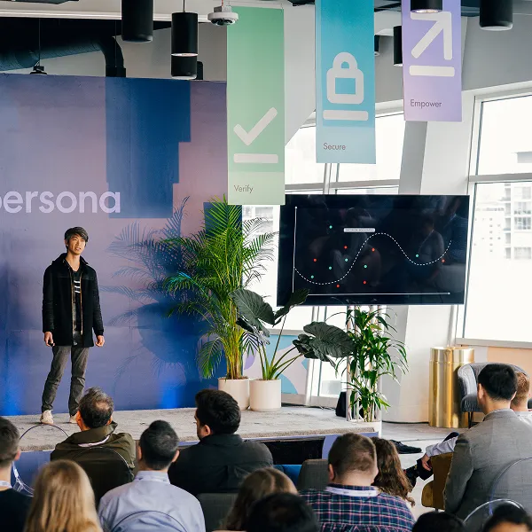 With Persona 2025 event photo